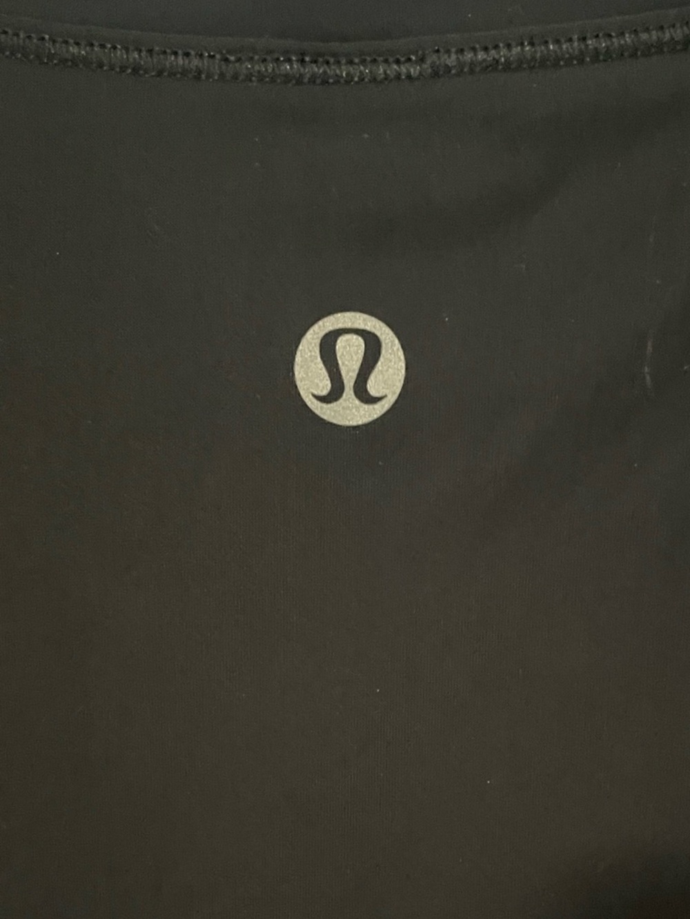 Lululemon Black Short-Sleeve Crew Tee with Laser-cut Detailing - Picture 3 of 3